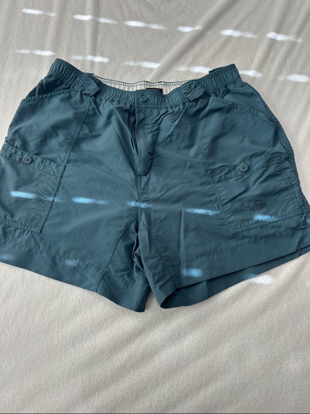 AFTCO Men’s The Original Fishing Short- Blue- Size 38